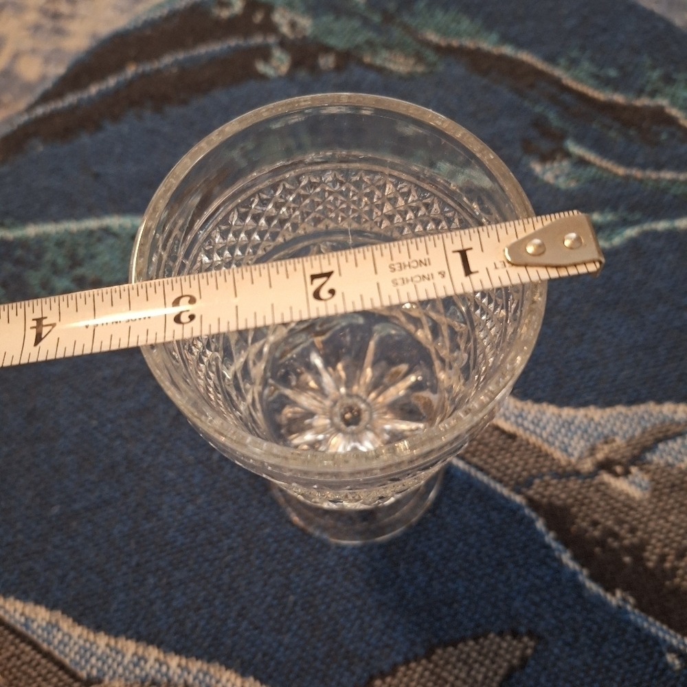 Vintage Anchor Hocking Wexford Vintage 7” Stemmed Wine water Goblets press Glass - Picture 7 of 11